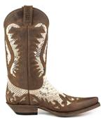 Bottes MAYURA DESERT 2567 Marron et Blanc