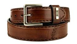 Ceinture cuir vachette MAYURA COGNAC